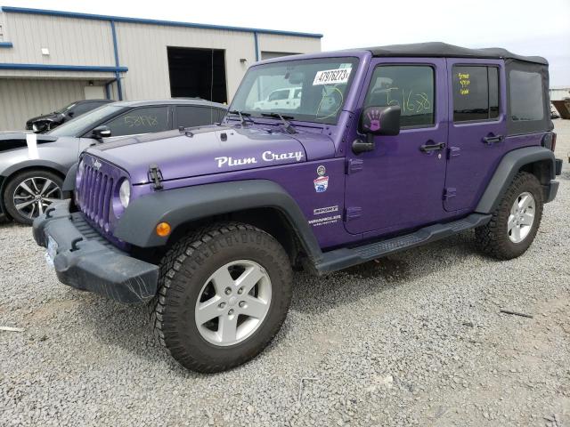 JEEP WRANGLER U 2017 with VIN 1C4BJWDG0HL616873 - Photo from auction