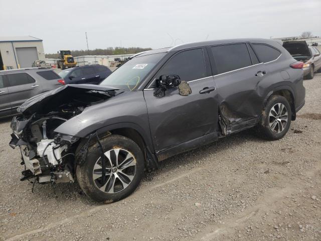 TOYOTA HIGHLANDER 2021 with VIN 5TDGZRBH2MS115228 - Photo from auction