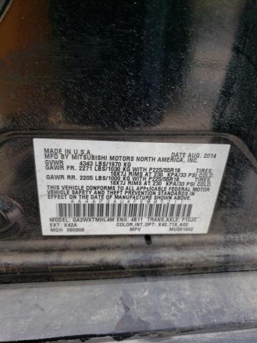 Photo 14 from auction – 2015 MITSUBISHI OUTLANDER with VIN 4A4AP3AU4FE005211