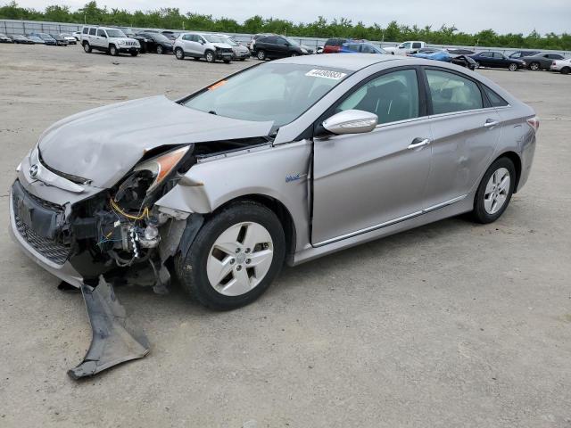 HYUNDAI SONATA HYB 2012 with VIN KMHEC4A46CA031379 - Photo from auction
