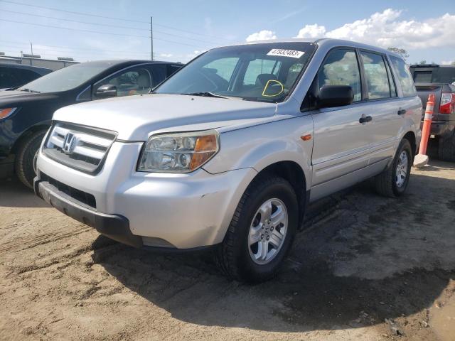 HONDA PILOT LX 2006 with VIN 5FNYF28156B036920 - Photo from auction