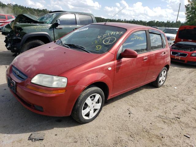 Photo 1 from auction – 2006 CHEVROLET AVEO BASE with VIN KL1TD66666B670088