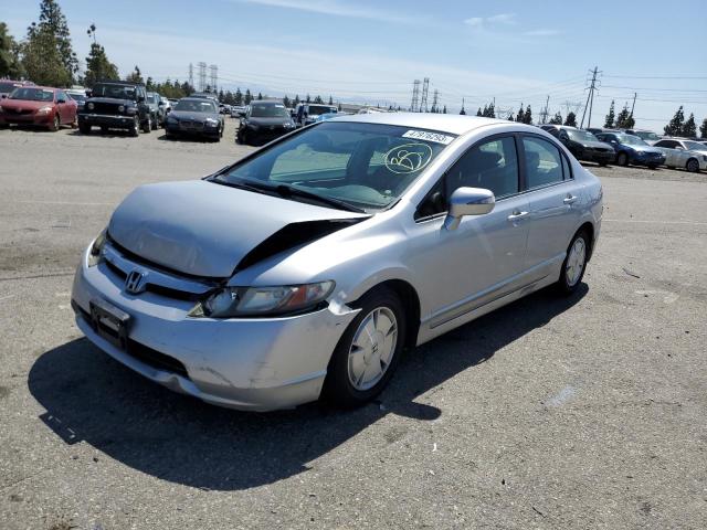 HONDA CIVIC HYBR 2008 with VIN JHMFA36288S008699 - Photo from auction