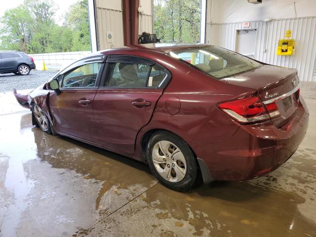 Photo 2 from auction – 2013 HONDA CIVIC LX with VIN 2HGFB2F55DH511791