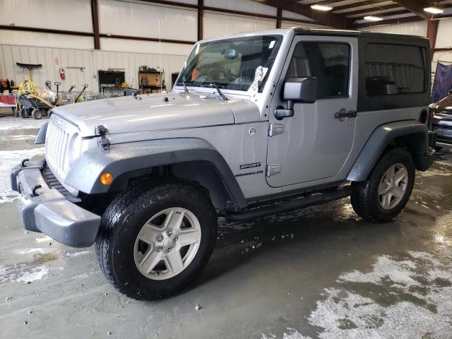JEEP WRANGLER S 2014 with VIN 1C4AJWAG3EL127587 - Photo from auction