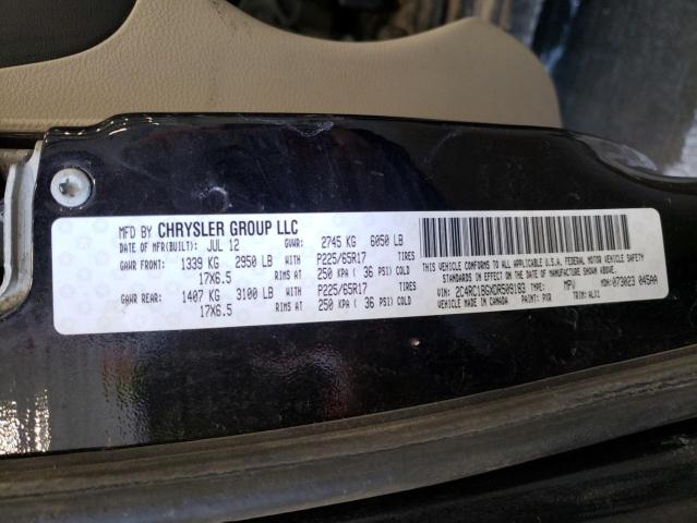 Photo 14 from auction – 2013 CHRYSLER TOWN & COU with VIN 2C4RC1BGXDR509183
