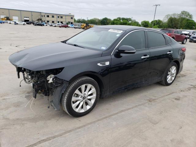KIA OPTIMA LX 2018 with VIN 5XXGT4L35JG190199 - Photo from auction