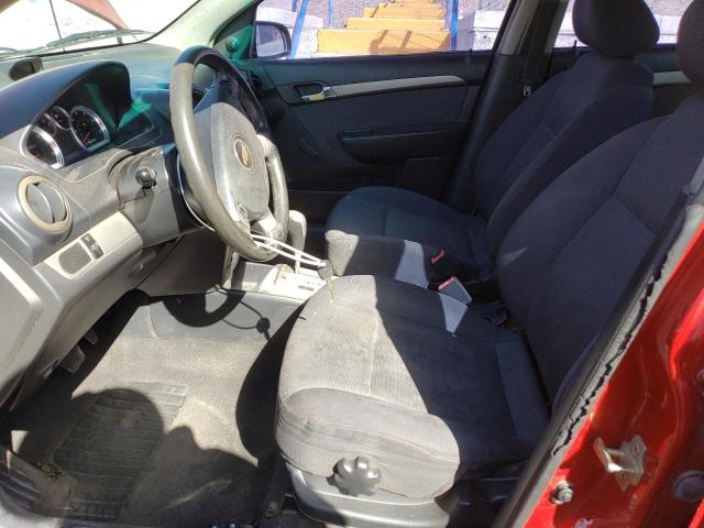 Photo 7 from auction – 2007 CHEVROLET AVEO BASE with VIN KL1TD56697B053697