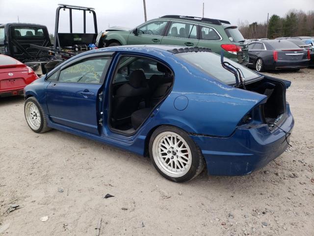 Photo 2 from auction – 2009 HONDA CIVIC SI with VIN 2HGFA55539H700615