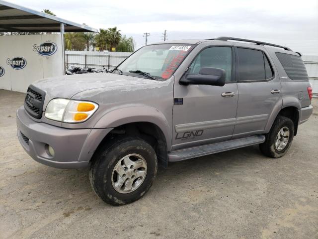 TOYOTA SEQUOIA LI 2001 with VIN 5TDZT38A41S033160 - Photo from auction