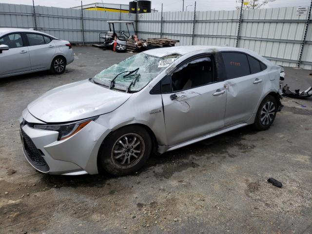 Photo 1 from auction – 2021 TOYOTA COROLLA LE with VIN JTDEAMDE3MJ035471