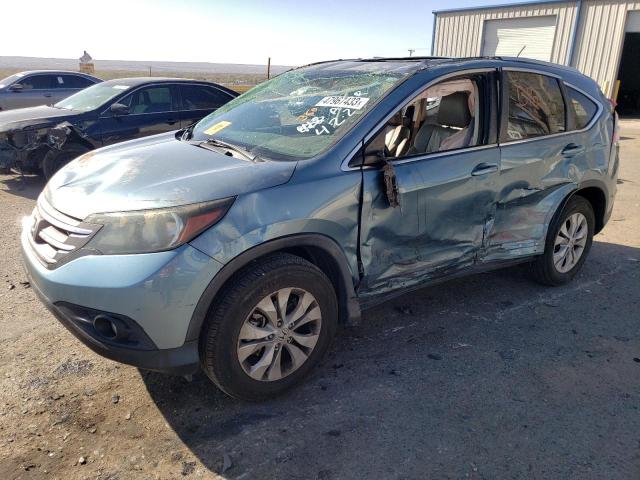 HONDA CR-V EXL 2014 with VIN 2HKRM4H76EH720692 - Photo from auction