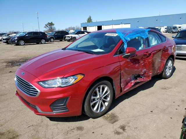 FORD FUSION SE 2020 with VIN 3FA6P0HD0LR225073 - Photo from auction