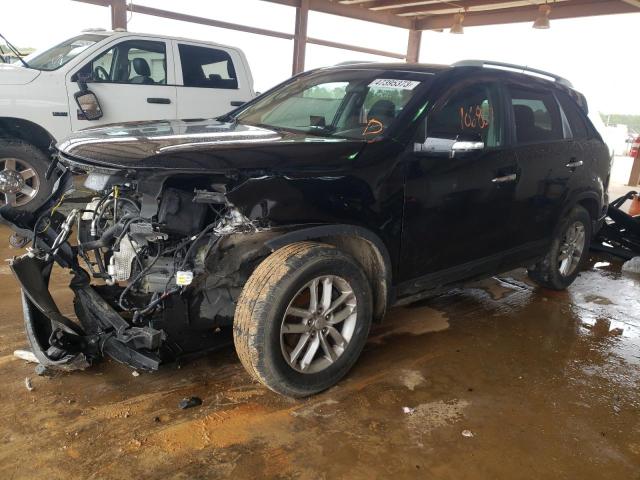 KIA SORENTO LX 2014 with VIN 5XYKT4A79EG491401 - Photo from auction