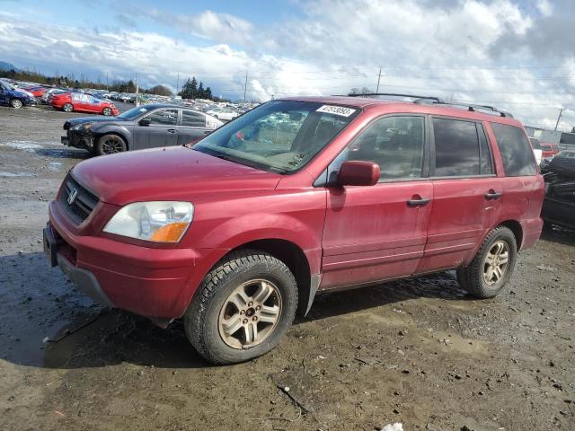 HONDA PILOT 2004 with VIN 2HKYF18524H534441 - Photo from auction