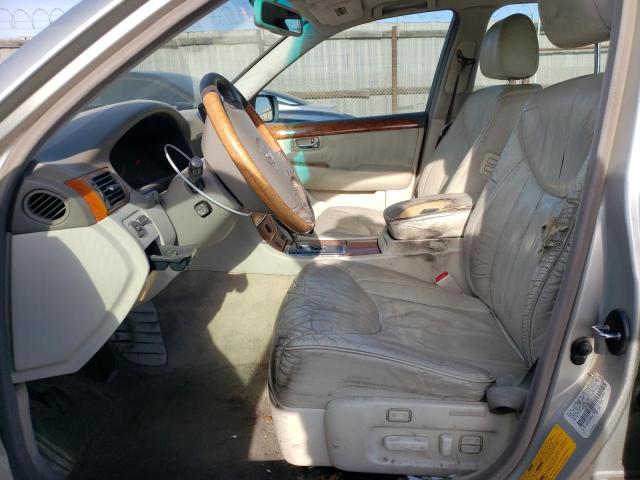 Photo 7 from auction – 2002 LEXUS LS 430 with VIN JTHBN30F620070278