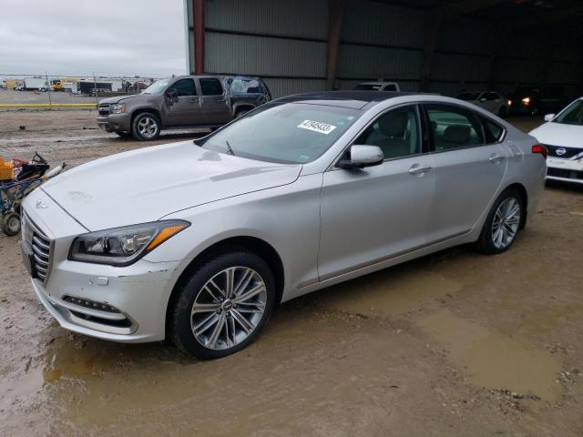 GENESIS G80 BASE 2018 with VIN KMHGN4JE5JU250731 - Photo from auction