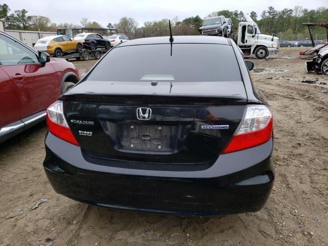 Photo 6 from auction – 2012 HONDA CIVIC HYBR with VIN JHMFB4F34CS006162
