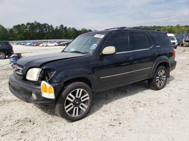 TOYOTA SEQUOIA LI 2002 with VIN 5TDBT48A82S091717 - Photo from auction