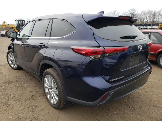 Photo 2 from auction – 2022 TOYOTA HIGHLANDER with VIN 5TDDZRBH4NS165679