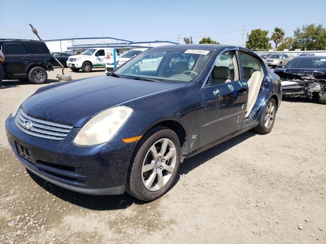 INFINITI G35 2004 with VIN JNKCV51E54M604341 - Photo from auction