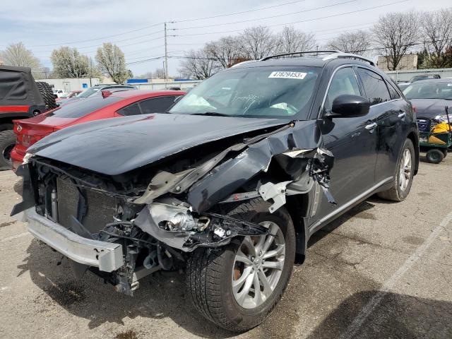 INFINITI FX35 2010 with VIN JN8AS1MW9AM850985 - Photo from auction