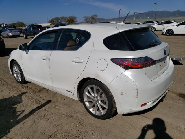 Photo 2 from auction – 2012 LEXUS CT 200 with VIN JTHKD5BH2C2080745