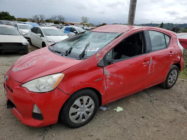 TOYOTA PRIUS C 2013 with VIN JTDKDTB33D1058593 - Photo from auction