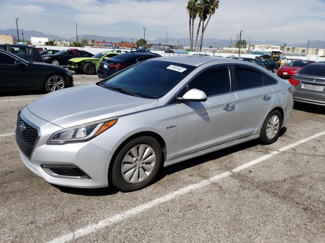 HYUNDAI SONATA HYB 2016 with VIN KMHE24L18GA013493 - Photo from auction