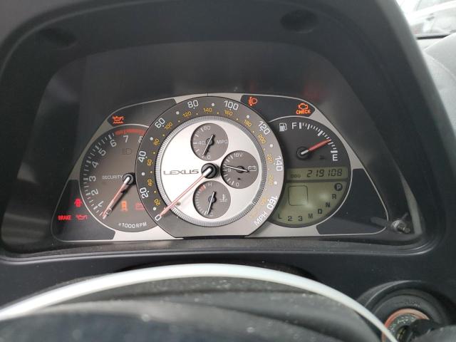 Photo 9 from auction – 2004 LEXUS IS 300 with VIN JTHBD192X40091564
