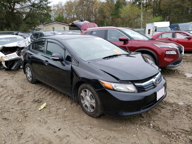 Photo 4 from auction – 2012 HONDA CIVIC HYBR with VIN JHMFB4F34CS006162