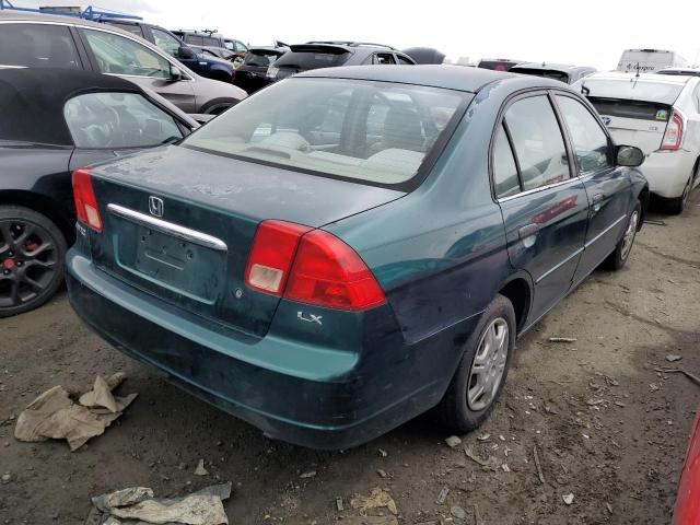 Photo 3 from auction – 2001 HONDA CIVIC LX with VIN 2HGES15561H557486