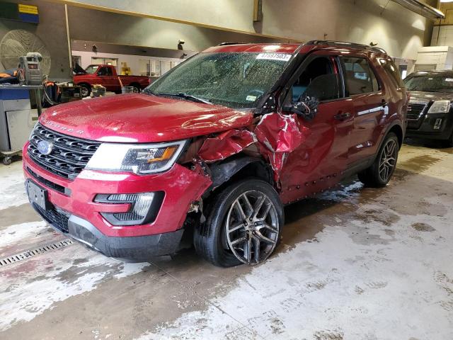 FORD EXPLORER S 2016 with VIN 1FM5K8GT6GGA68556 - Photo from auction
