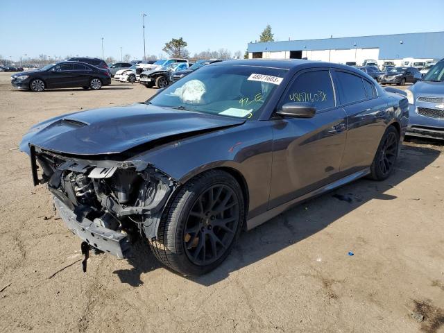 DODGE CHARGER R/ 2018 with VIN 2C3CDXGJ1JH303671 - Photo from auction