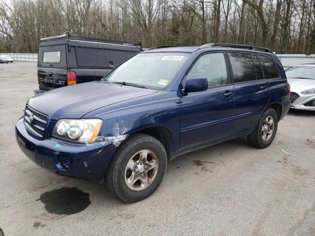 TOYOTA HIGHLANDER 2003 with VIN JTEGF21A430109058 - Photo from auction