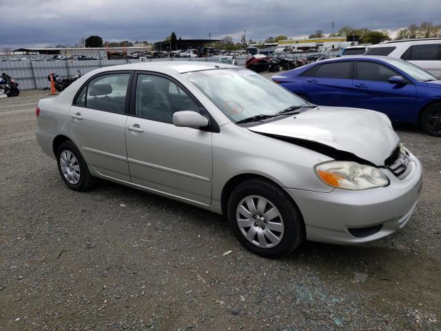 Photo 4 from auction – 2003 TOYOTA COROLLA CE with VIN JTDBR32E730022266