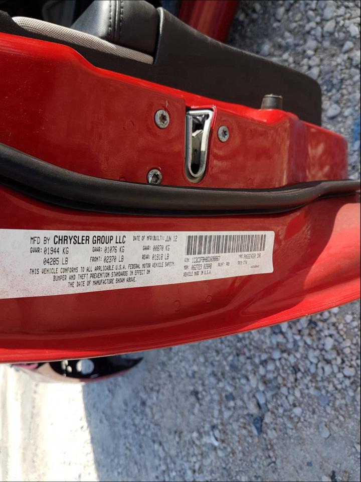 Photo 10 from auction – 2013 DODGE DART SXT with VIN 1C3CDFBH8DD698867