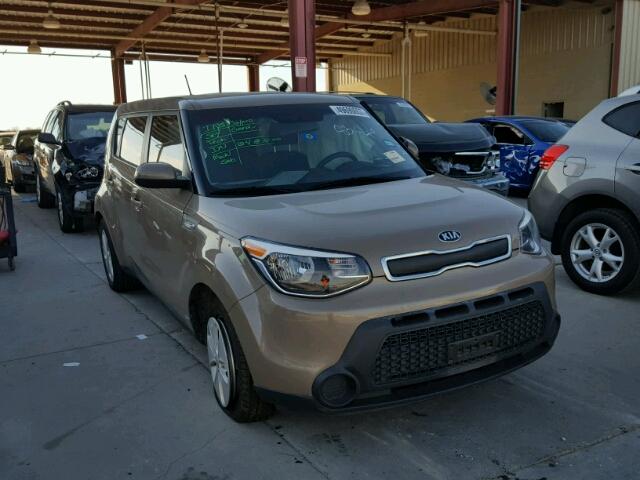 KIA SOUL 2014 with VIN KNDJN2A23E7034398 - Photo from auction