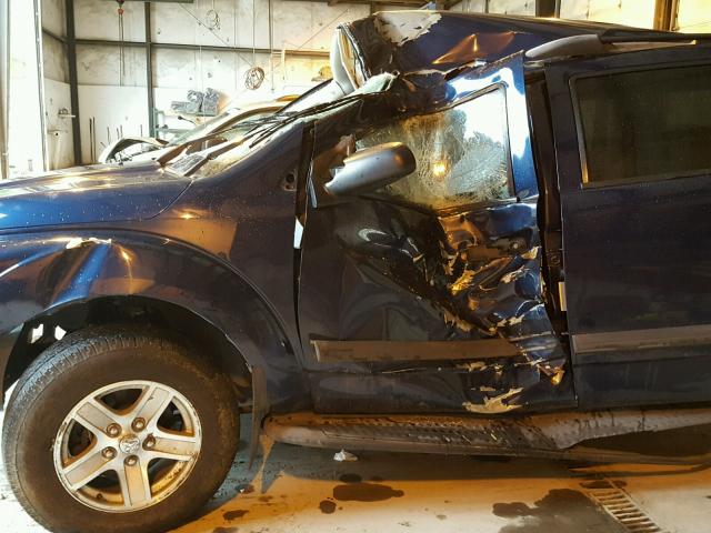 Photo 10 from auction – 2005 DODGE DURANGO ST with VIN 1D4HB38NX5F550246