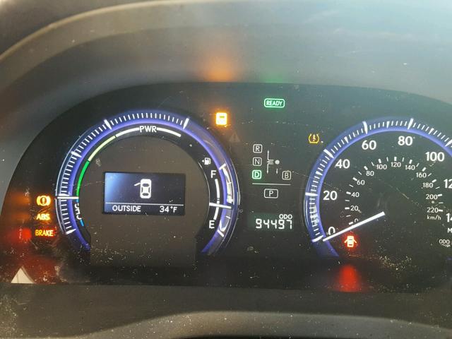 Photo 8 from auction – 2011 LEXUS HS 250H with VIN JTHBB1BA8B2045918