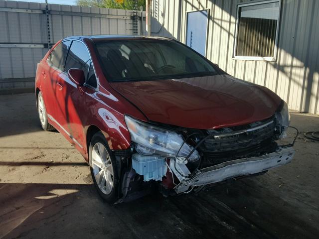 LEXUS HS 250H 2011 with VIN JTHBB1BA8B2045918 - Photo from auction