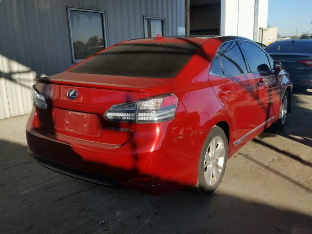 Photo 4 from auction – 2011 LEXUS HS 250H with VIN JTHBB1BA8B2045918