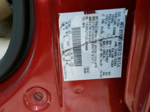 Photo 10 from auction – 2004 FORD EXPEDITION with VIN 1FMPU17L24LA79406