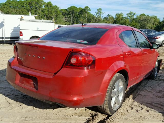 Photo 4 from auction – 2012 DODGE AVENGER SE with VIN 1C3CDZAB4CN154017