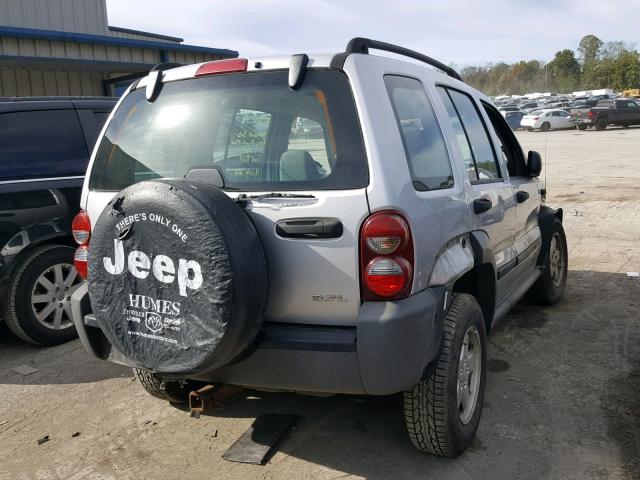 Photo 4 from auction – 2007 JEEP LIBERTY SP with VIN 1J4GL48K07W501118