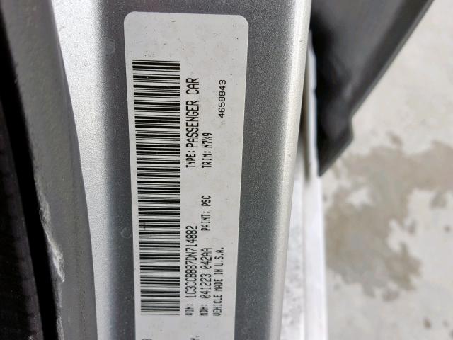 Photo 5 from auction – 2013 CHRYSLER 200 TOURIN with VIN 1C3CCBBB7DN714882