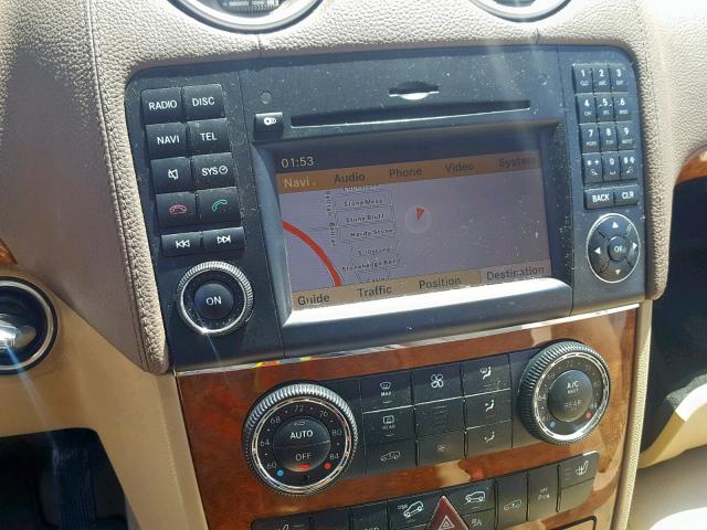 Photo 9 from auction – 2009 MERCEDES-BENZ GL with VIN 4JGBF25E39A497846