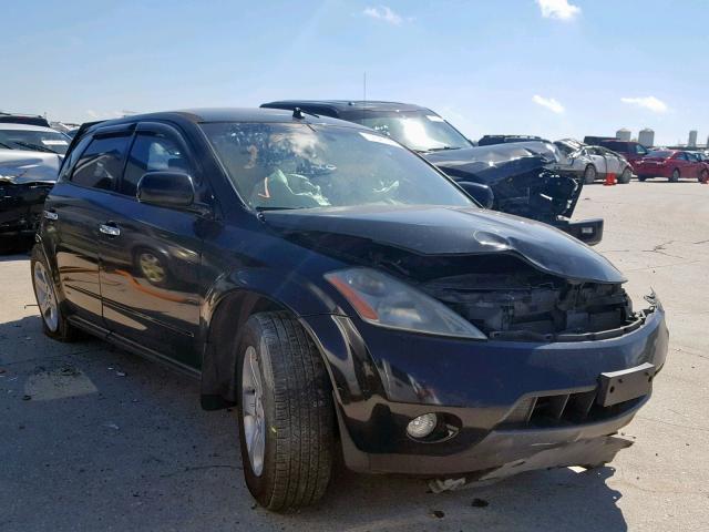 NISSAN MURANO SL 2004 with VIN JN8AZ08TX4W202120 - Photo from auction