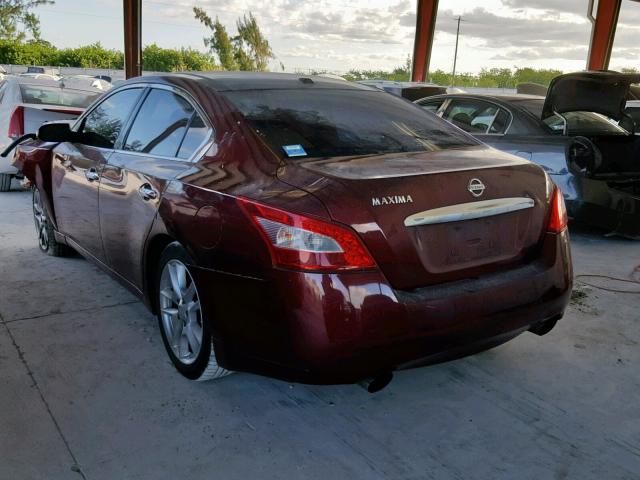Photo 3 from auction – 2010 NISSAN MAXIMA S with VIN 1N4AA5AP6AC866043
