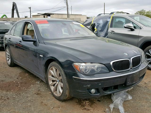 Photo 1 from auction – 2007 BMW 750I with VIN WBAHL83507DT09953